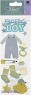 👶 jolee's boutique dimensional sticker: adorable baby boy designs for crafting logo