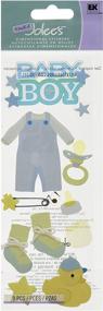 img 1 attached to 👶 Jolee's Boutique Dimensional Sticker: Adorable Baby Boy Designs for Crafting