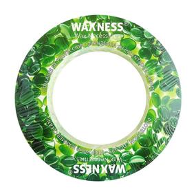 img 3 attached to 🟢 Waxness Waxing Protection Collars 50 Pack Green for 14-16 oz Tins and Pots: Ultimate Waxing Shield