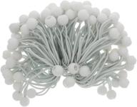 🔗 abn 6-inch white ball bungee cord loops - small bungee cords with balls for tie downs, pack of 100 logo