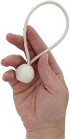 img 2 attached to 🔗 ABN 6-Inch White Ball Bungee Cord Loops - Small Bungee Cords with Balls for Tie Downs, Pack of 100