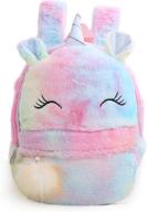🦄 adorable plush unicorn mini backpack - perfect for kids' backpacks! logo