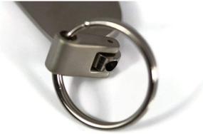 img 1 attached to 🔑 Honda Ridgeline Black Tear Drop Keychain