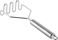 starkitchen potato masher stainless steel - ideal for mashed potato, banana bread, pumpkin puree and vegetables - easy to clean and use! (1pcs) logo