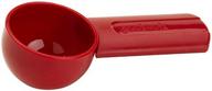 ☕ goodcook extendable coffee scoop: small, red, 2 tablespoon capacity logo