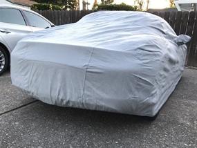 img 2 attached to 🚗 CarsCover Custom Fit Porsche Boxster 981/982 Car Cover - 5 Layer Ultrashield, 2012-2019