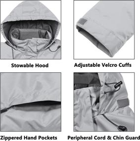 img 1 attached to Little Donkey Andy Lightweight Windbreaker Women's Clothing and Coats, Jackets & Vests