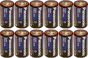 img 1 attached to 12-Pack of Panasonic Heavy Duty D Batteries