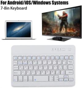 img 2 attached to Bewinner Language Ultra Bluetooth Keyboard