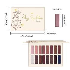 img 3 attached to FREEORR Pigmented，Waterproof Long Lasting Eyeshadows Professional