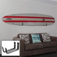 🏄 bps paddleboard sup surf board wall rack: premium minimalist storage solution for indoor and outdoor use logo