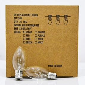 img 2 attached to 🌟 Sunsgne Incandescent Christmas Intermediate Replacement: Enhanced Brightness and Longevity