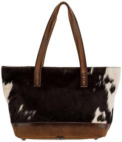 img 3 attached to 👜 Multicolored Women's Western Classic Cowhide Tote Handbag by STS Ranchwear