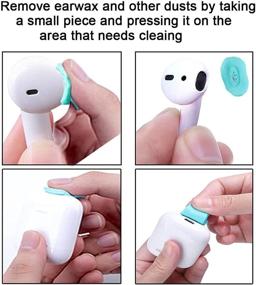 img 3 attached to 🧼 Набор для чистки ZBY для AirPods Pro и не только: AirPods, порт зарядки, сотовый телефон, Bluetooth-наушники, камера и другое - включает пасту для чистки, палочку для чистки, щетку для чистки, микрофибру.