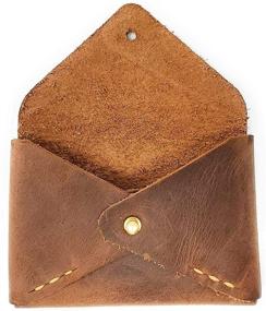 img 4 attached to 👜 Handcrafted Minimalist Leather Holder by MyMesken: Elevating Craftsmanship