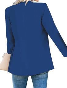 img 1 attached to Luvamia Womens Blazer Jacket Notched Women's Clothing