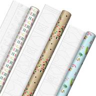 hallmark wrapping cutlines optional templates gift wrapping supplies logo