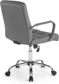 img 1 attached to 🪑 Enhanced SEO: EdgeMod Grey Vegan Leather Manchester Office Chair