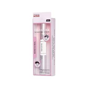 img 1 attached to 💁 Улучшите свои ресницы с KISS Falscara DIY Eyelash Extension Bond & Seal, обогащенным биотином и витамином Е - долговечный и комфортный клей для нанесения Falscara Lash Wisps весь день.