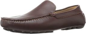 img 4 attached to ZANZARA Picasso Slip Loafer Cognac: Stylish and Comfortable Men's Footwear