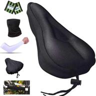 karetto bike gel & foam seat cover: ultimate comfort for men and women, rain and dust resistant, perfect for mountain, road, and cruiser bikes logo