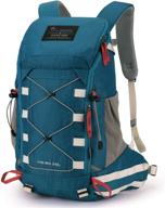 mountaintop hiking camping travel backpack logo