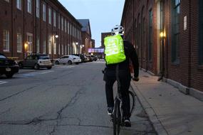 img 2 attached to 🎒 Respect My Lane Backpack Bag Rain Cover - Ultra-Reflective, Waterproof & High-Visibility for Safe Day/Night Cycling. Complies with Full Lane State Law - 100% 3M Scotchlite