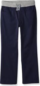 img 2 attached to 👖 Spotted Zebra Waistband 5 Pocket Pants: Stylish Boys' Clothing at Pants