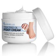 🦶 barielle tea tree foot cream - 3 oz. - repair dry cracked heels & moisturize feet logo