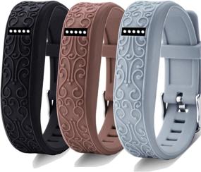 img 4 attached to 💪 Premium Fitbit Flex Replacement Band - USA's Newest & Most Unique Fitbit Wristband