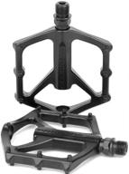 🚴 zukka mountain bike pedals, aluminum alloy double du 9/16" pedal sets - enhanced bike accessories logo