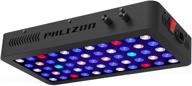 🐠 enhance your aquatic environment with phlizon 165w dimmable full spectrum aquarium led light: ideal for saltwater & freshwater fish, coral reefs, and tank decoration logo