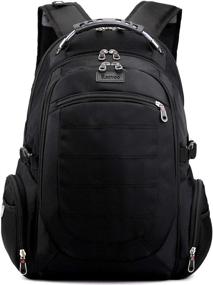 img 4 attached to 🎒 17.3-Inch Business Protection Water-Resistant Backpack