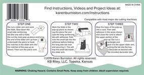 img 2 attached to 🎁 Discover the Karen Burniston KB RILEY DIES PARCEL POP - A Perfect Crafting Tool!