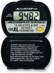 img 1 attached to 🏃 ACCUSPLIT AE120XL - Certified Accurate Pedometer with Steps & Activity Timer