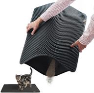 🐾 blackhole litter mat review: large rectangular 30" x 23" - is it the best cat litter mat? logo