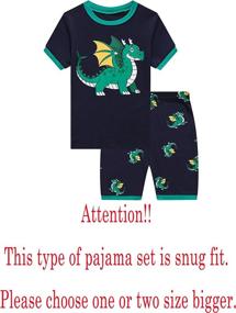 img 3 attached to Comfy Pajamas: Family Feeling Sleepwear 👶 for Toddler Boys in Sleepwear & Robes