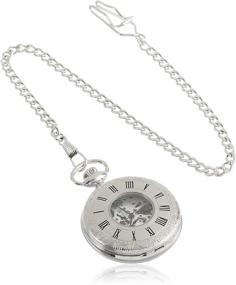 img 3 attached to Men's Charles 🕰️ Hubert Paris Mechanical Pocket Watches