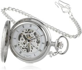 img 4 attached to Men's Charles 🕰️ Hubert Paris Mechanical Pocket Watches