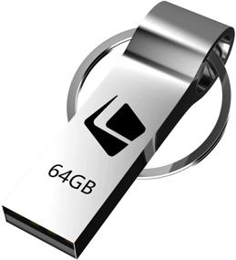 img 4 attached to Flash Drive 64GB Portable Thumb