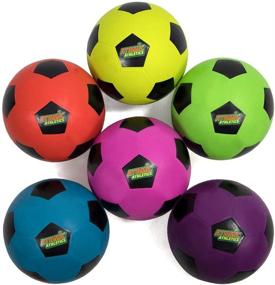 img 4 attached to Enhancing Outdoor Fun: Introducing Atomic Athletics Rubber Playground Soccer!