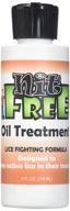 naturally effective nit-free shampoo - 4oz, infused with olive oil logo