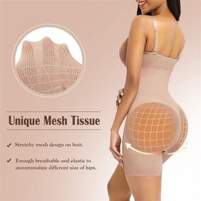 img 3 attached to 🍑 Lover-Beauty Body Shaper: Colombianas Full Body Fajas for Seamless Butt Lifting & Tummy Control