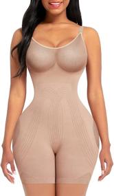 img 4 attached to 🍑 Lover-Beauty Body Shaper: Colombianas Full Body Fajas for Seamless Butt Lifting & Tummy Control