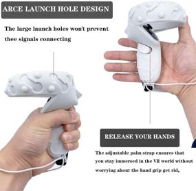img 1 attached to Controller Adjustable Knuckle Anti Throw Non Slip%EF%BC%88White
