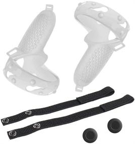 img 3 attached to Controller Adjustable Knuckle Anti Throw Non Slip%EF%BC%88White