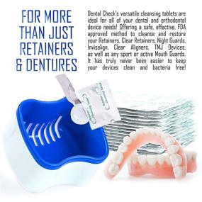img 1 attached to Retainer Cleaning Dentures Removable Appliances