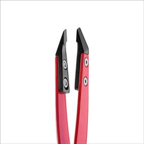 img 1 attached to 💇 Precision Hair Removal with REVLON's Ceramic Tip Slant Tweezer