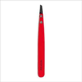 img 4 attached to 💇 Precision Hair Removal with REVLON's Ceramic Tip Slant Tweezer