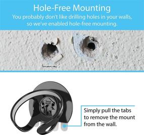 img 1 attached to 🔧 TotalMount HomePod Mini Mount - No Drilling Required! (Premium Black - Hole-Free Design)